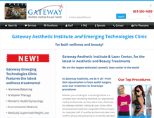 Tablet Screenshot of gatewaylasercenter.com